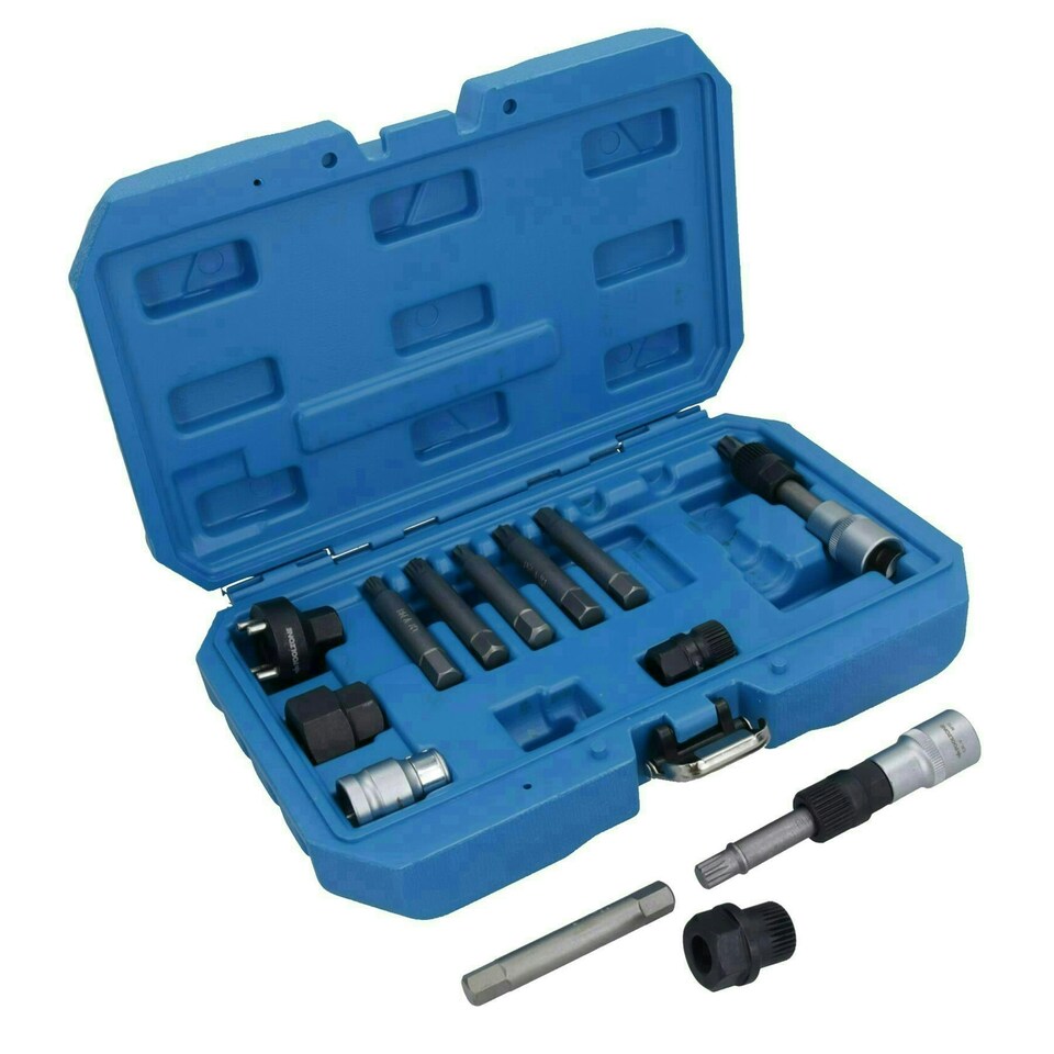 image 1 of Alternator tool set / repair / removal / pulley / BOSCH 13pc kit AT169