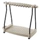 image 5 of Suncast Garden Tool Rack with Wheels Brown