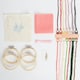 image 4 of RHS Embroidery Hoop Decoration Kit, Miniature Florals, Multicoloured, 9cm