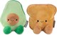 image 2 of Hallmark Better Together Avocado And Toast Magnetic Soft Toy Pair