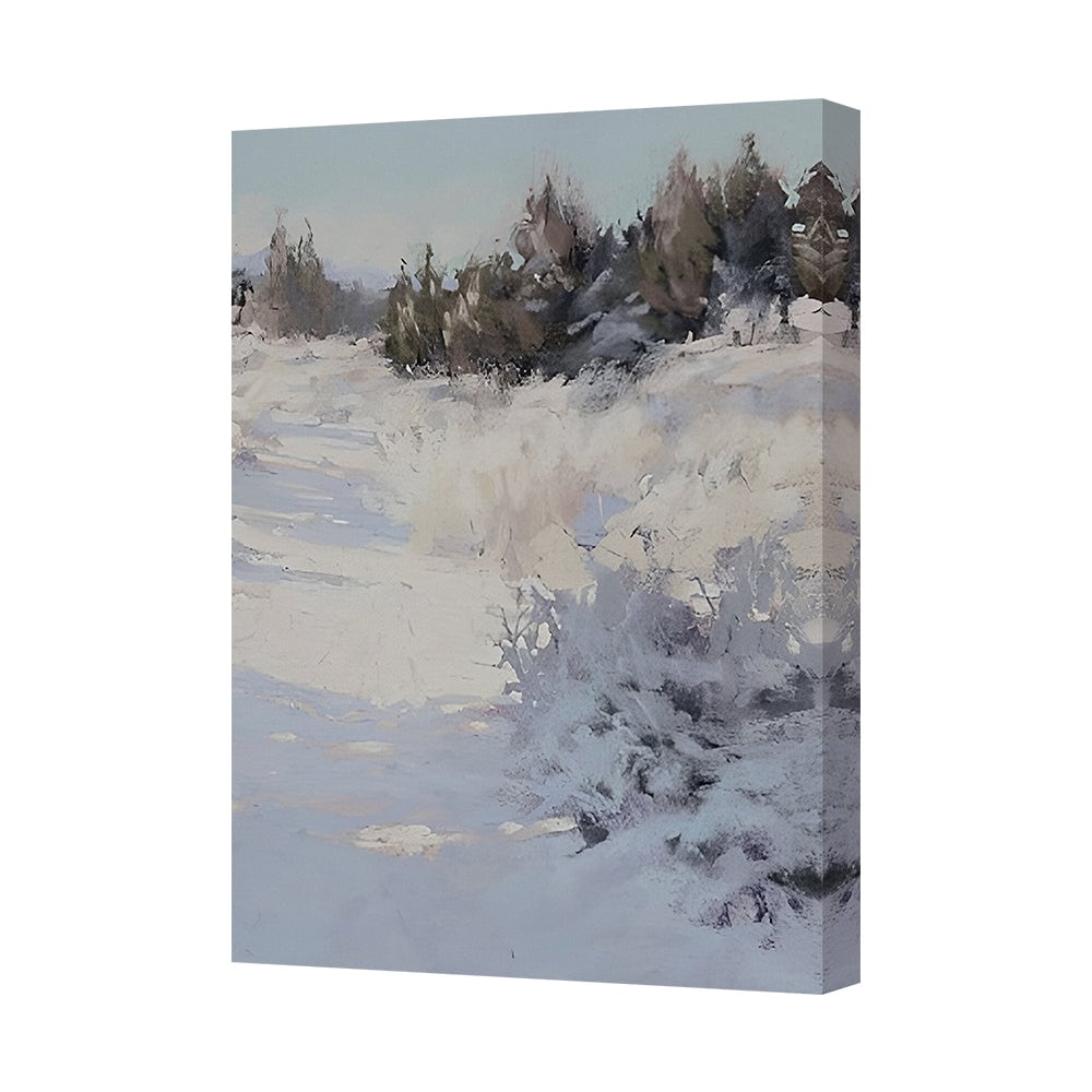 Winter Snow Landscape Canvas Wall Art Print 9914 High Quality