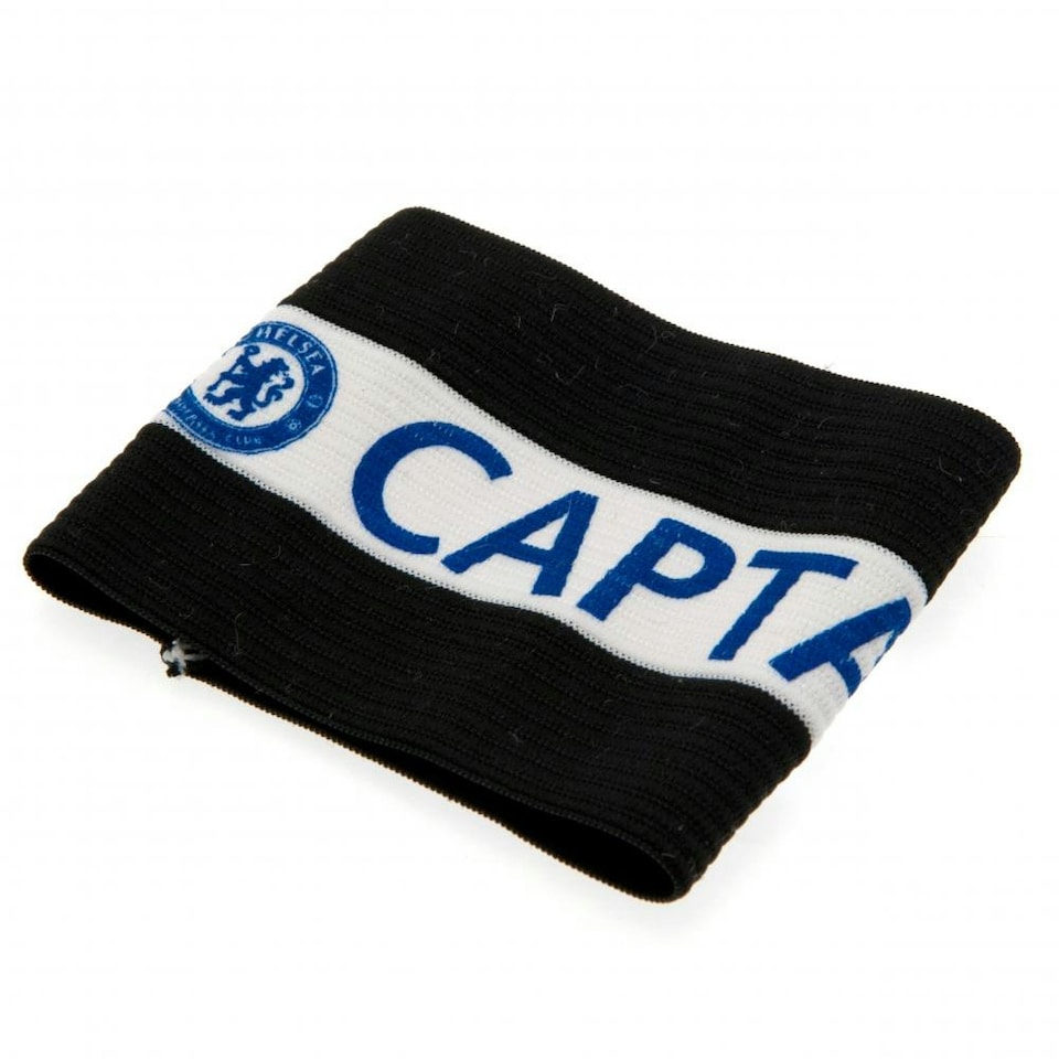 image 1 of Chelsea FC Captains Arm Band - Black - One Size