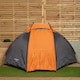 image 3 of 115cm x 210cm Portable Pop up Sun Shade Beach Tent with Carry Handle | Orange | Orange