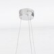 image 8 of First Choice Lighting Set of 2 Polished Chrome LED Ripple Fittings Chrome