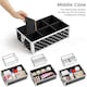 image 6 of Yaheetech 3-in-1 Portable Rolling Cosmetic Organizer Black