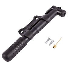 Blackspur Clip-On Frame Bike Pump - Black
