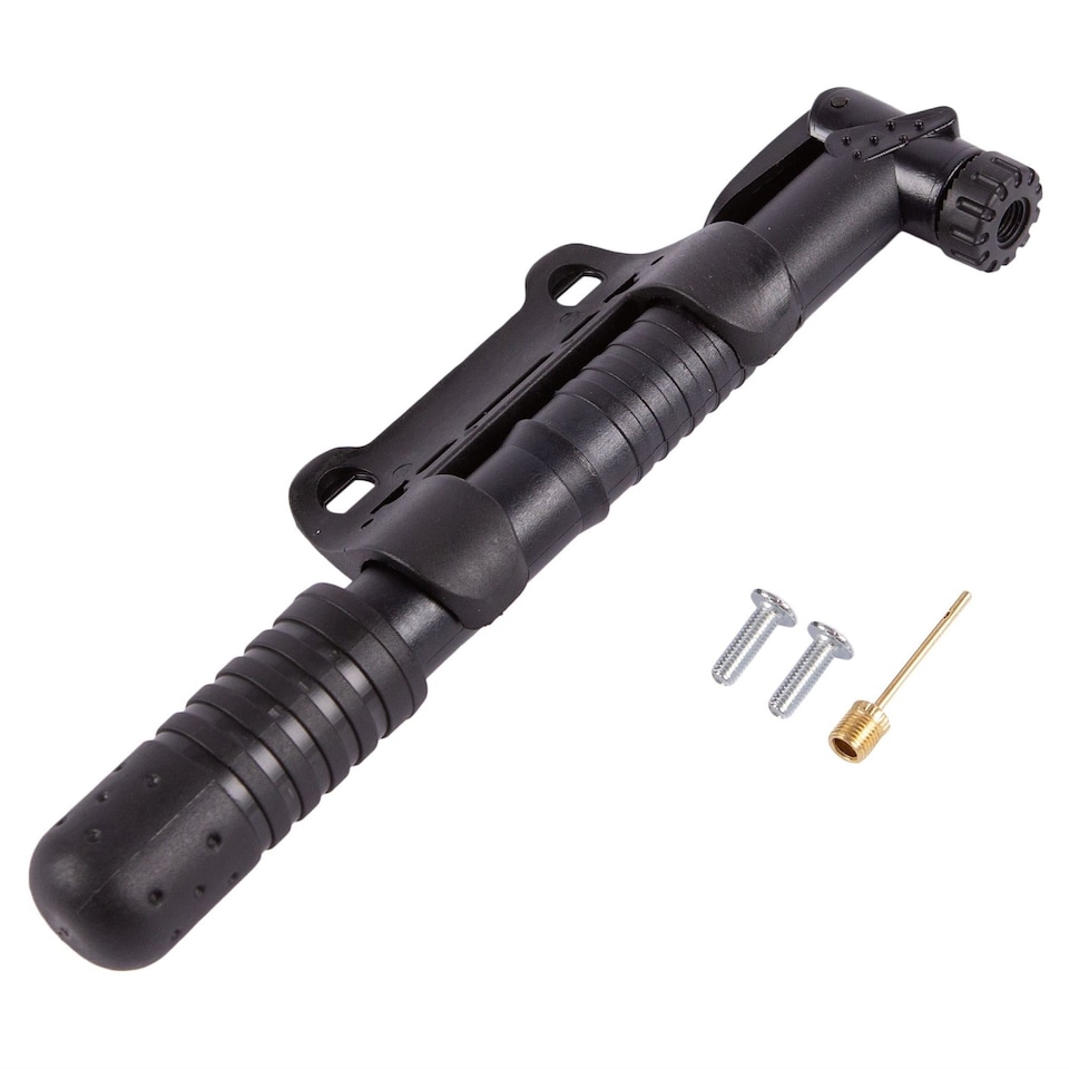 image 1 of Blackspur Clip-On Frame Bike Pump - Black