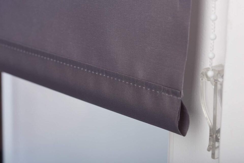 image 1 of 195cm Wide Daylight Roller Blind 210cm Drop | Grey | Dark Grey