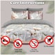 image 3 of VELVETIO Zenda Complete Duvet Cover Set with Fitted Sheet Soft Printed Bedding Bedset Multi | Single