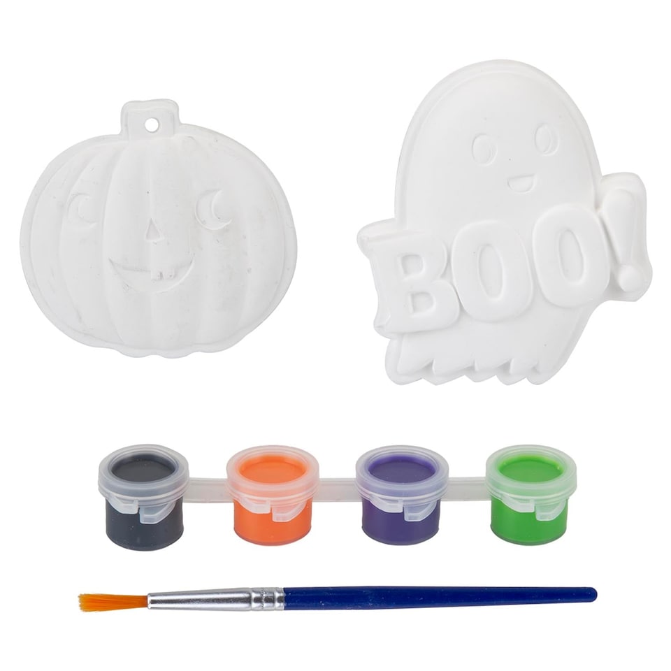 PMS Halloween Paint Your Own Decorations, 2-Pack