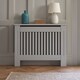 image 4 of Neo Grey Belgravia Decorative Radiator Cover Cabinet | Grey | Grey | L