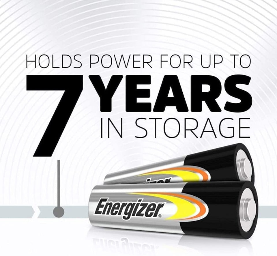 image 1 of Energizer Alkaline Power AA Batteries, Pack of 12 | Silver | 8