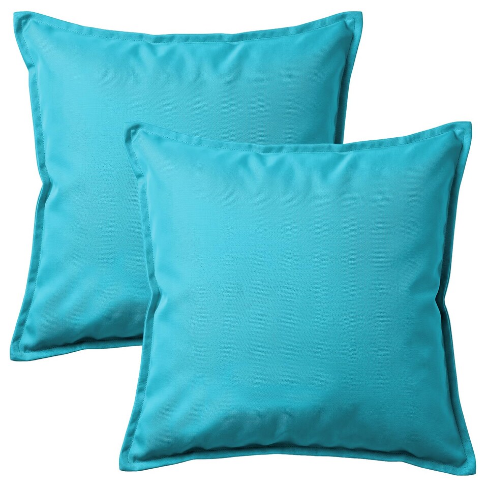 image 1 of Waterproof Indoor & Outdoor Cushions 60 x 60cm – Pack of 2|Garden Patio Sofa Scatter Cushions