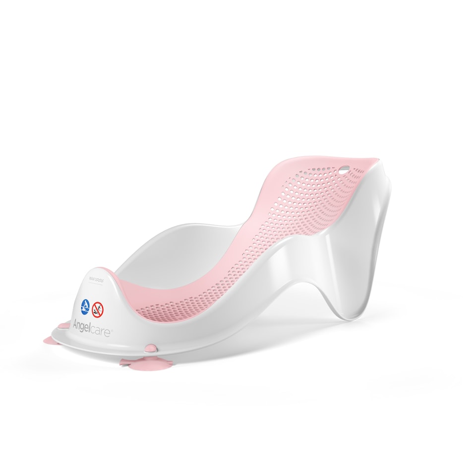 image 1 of Angelcare Soft Touch Mini Baby Bath Support Pink