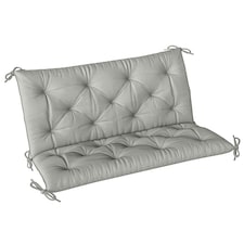 Outsunny 2 Seater Garden Bench Cushion Outdoor Seat Pad with Ties 