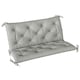 image 1 of Outsunny 2 Seater Garden Bench Cushion Outdoor Seat Pad with Ties 