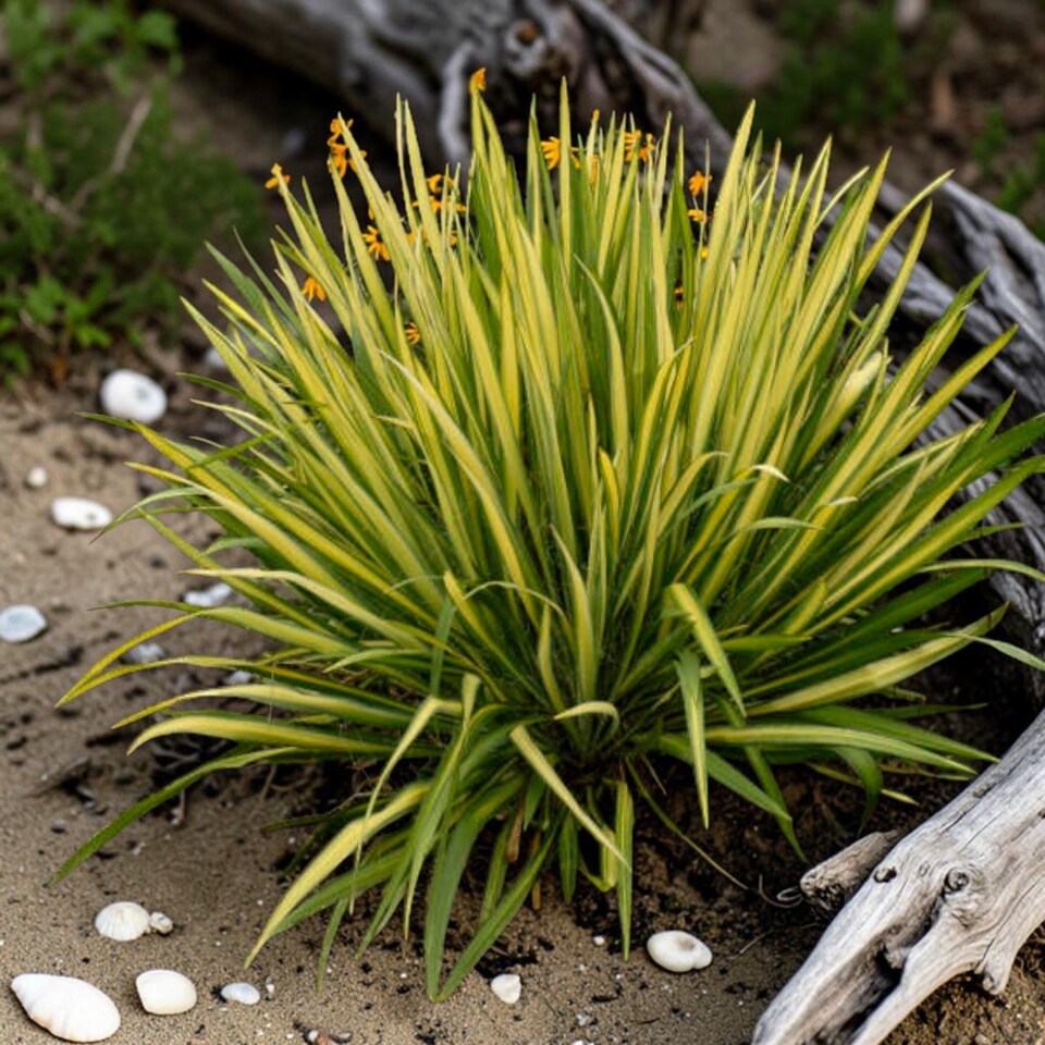 image 1 of Carbeth Plants 2 x Yucca Filamentosa Colour Guard in 9cm Pot - Variegated Needle Palm