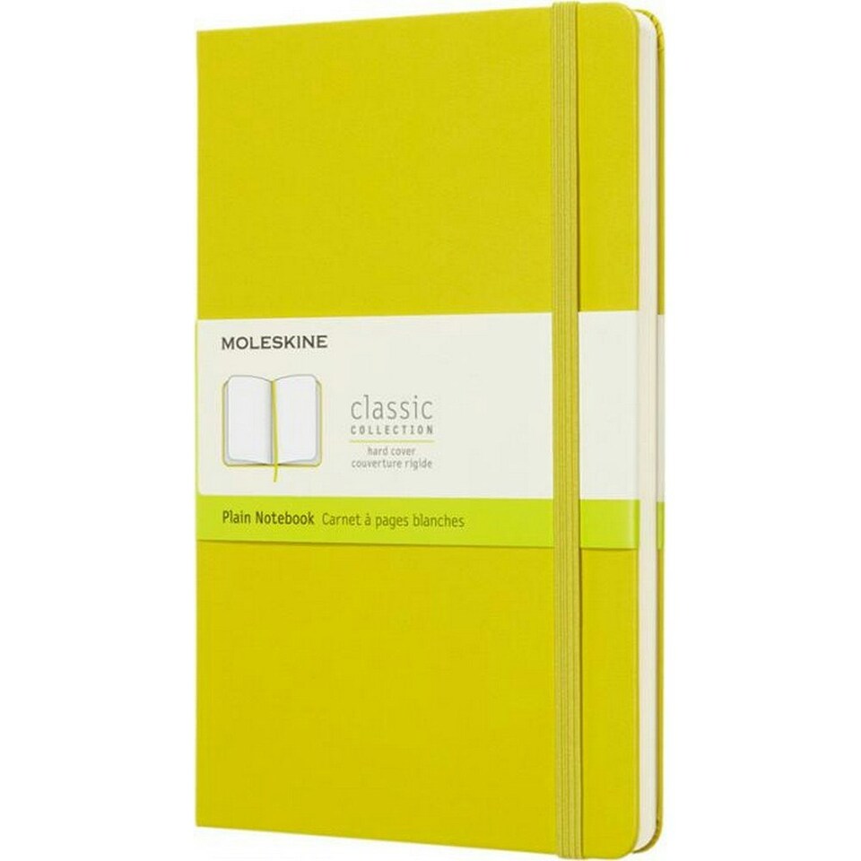 image 1 of Moleskine Classic L Hard Cover Notebook - Dandelion Yellow - One Size