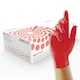 image 1 of Unigloves Red Pearl Box of 100 Nitrile Gloves