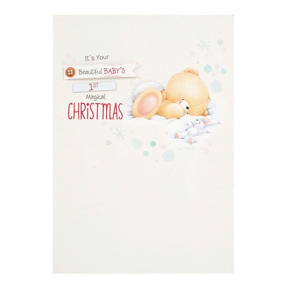 image 1 of Hallmark Forever Friends Christmas Card 'Magical'