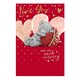image 1 of Me To You Bear Bear Leaning On Heart Valentine's Day Card