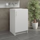 image 2 of JD Greta Kitchen Base Unit 500mm Storage Cabinet With Door Shelf 50cm - White Matt