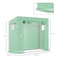 image 10 of Outsunny 200x76x168cm Walk-in Garden Greenhouse Plant Warm House