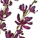 image 3 of Hill Interiors Cymbidium Spray Artificial Flower - Purple - One Size