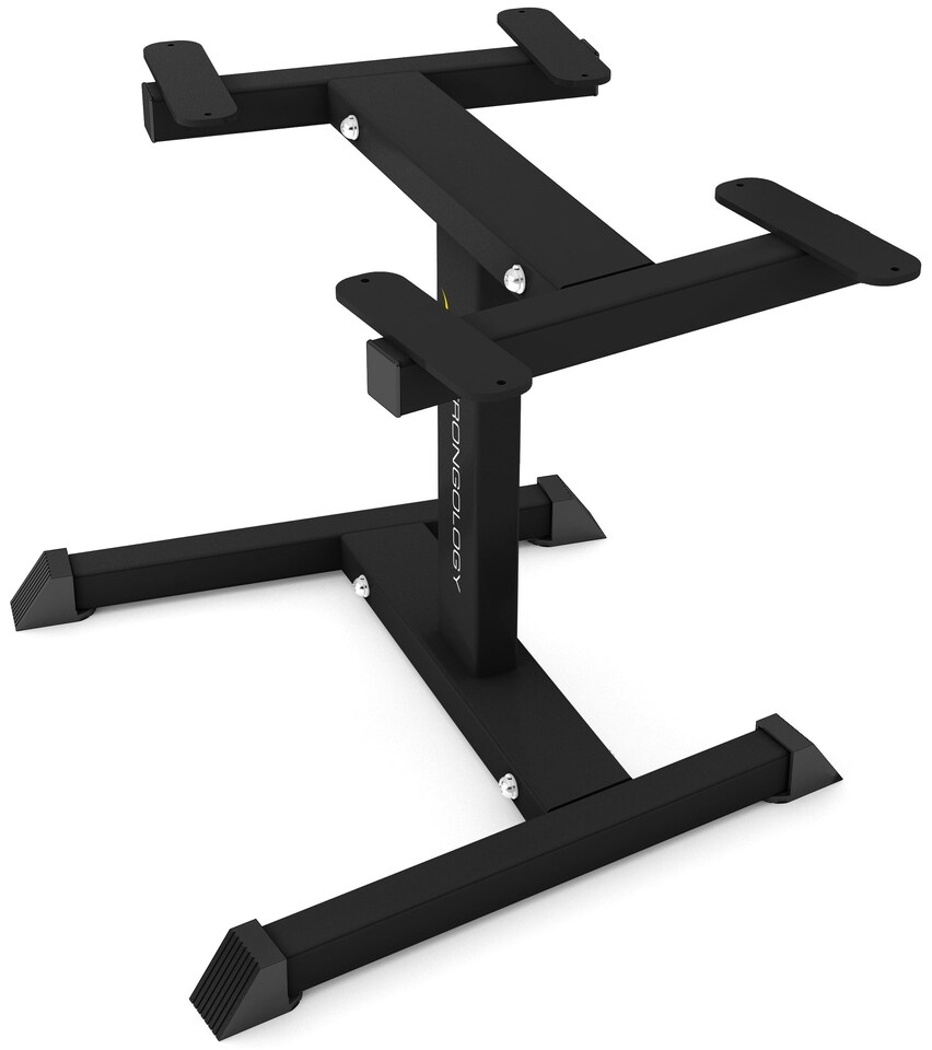 image 1 of Strongology Urban25 Red Adjustable Dumbbell Pair with Free Durable Steel Adjustable Urban25 Dumbbell Floor Stand