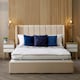 image 1 of Snuggledown Luxurious Hotel Temperature Control Mattress Topper, Medium Support, Single White | Single