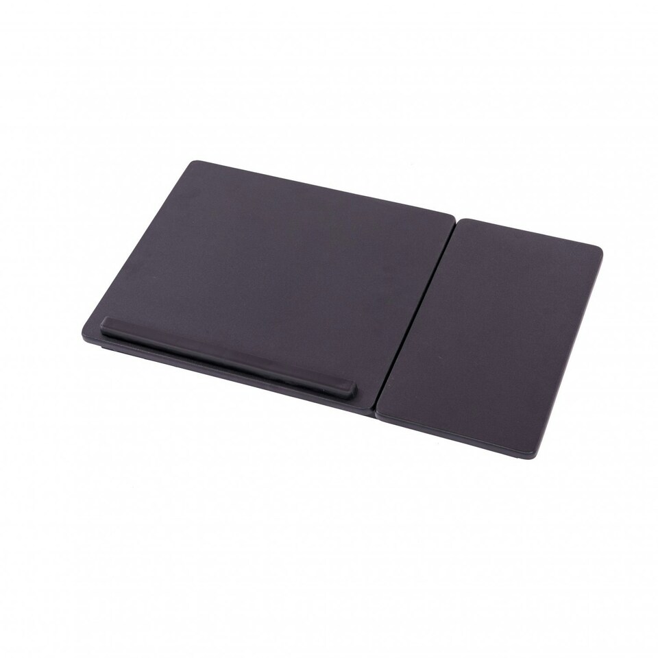 image 1 of Oypla Black Portable Folding Laptop Notebook Tablet Computer Table Desk Stand Black