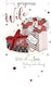image 1 of Wife Birthday Card Greeting Card Hand-Finished Champagne Range Cards