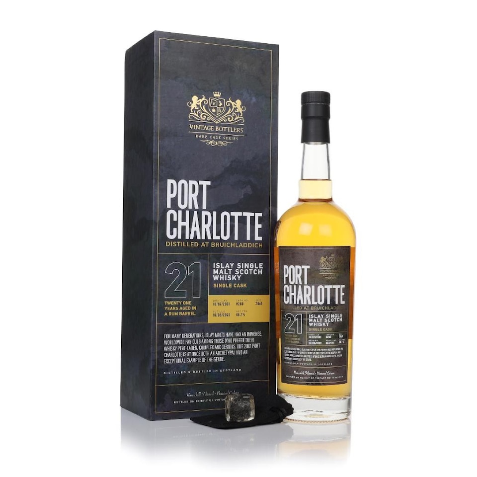 image 1 of Port Charlotte - Vintage Bottlers - Rum Barrel Matured 2001 21 year old Whisky | Multi | 1