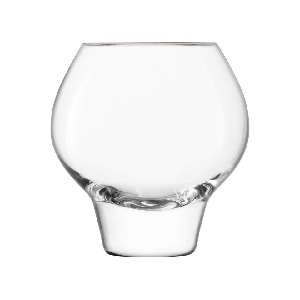 image 1 of LSA Rum Punch Bowl Set with Ladle and Six Handmade Balloon Glasses