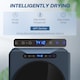 image 3 of HOMCOM 5 kg Portable Vented Tumble Dryer Machine with Timer, Blue