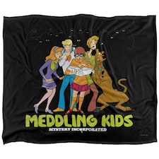 Scooby Doo Meddling Kids Blanket - Multicoloured - One Size