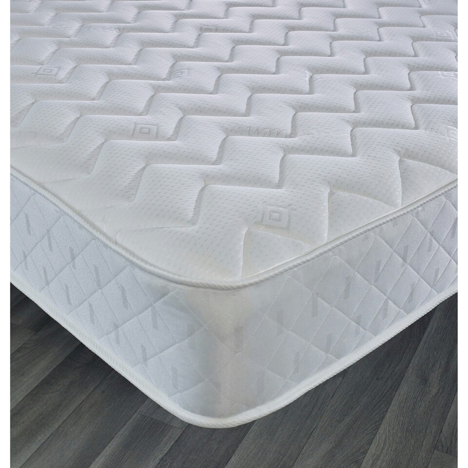 image 1 of Astral Hybrid Mattress - Soft Feel Cool Touch Quilted Sleep Surface | White | Small Double