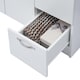 image 6 of Essentials 3 Door 2 Drawer Double Wardrobe In White
