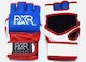 image 1 of FXR Sports Leather Muay Thai Fight Gloves - Small | Blue