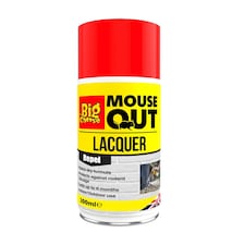 The Big Cheese Mouse Out Lacquer 300ml Aerosol Quick Dry Rodent Repellent Protective Spray