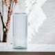 image 3 of 36cm Large Tall Decorative Glass Vase Flowers Arrangement Vertical Line Design