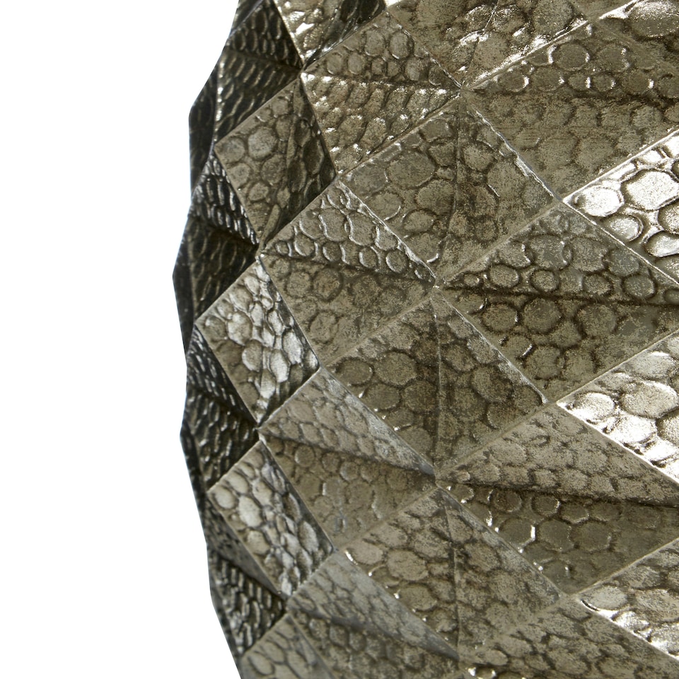 image 1 of Interiors by Premier Reza silver Finish Drum Stools