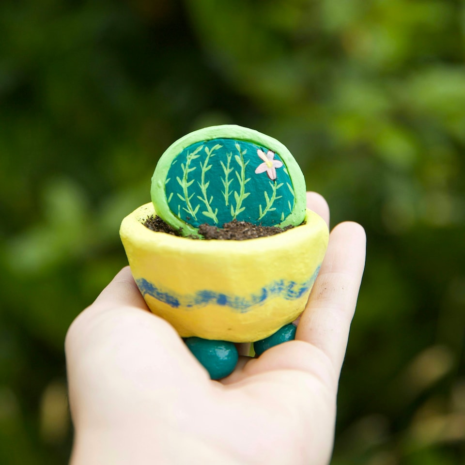 image 1 of RHS Air Dry Clay Kit Nature, For Kids, Children Craft Kit