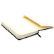image 2 of Silvine Executive Soft Feel Pocket Notebook Ruled with Marker Ribbon 160pp 90gsm 143x90mm Black 196BK