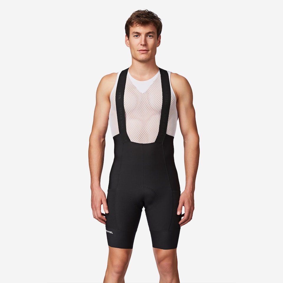 image 1 of Decathlon Men's endurance road cycling shorts, EDR black