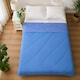 image 1 of Cooling Quilt with Arc-Chill Fabric – Lightweight Breathable Summer Comforter for Hot Sleepers, Soft Hypoallergenic Bed Quilt | Blue | M