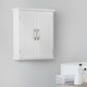 image 2 of Teamson Home Wooden Bathroom Furniture Wall Medicine Cabinet