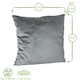 image 3 of Nicola Spring Square Velvet Cushion - 55cm x 55cm - Yellow Yellow