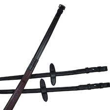 Collegiate Syntovia+ Rubber Reins - Brown - One Size