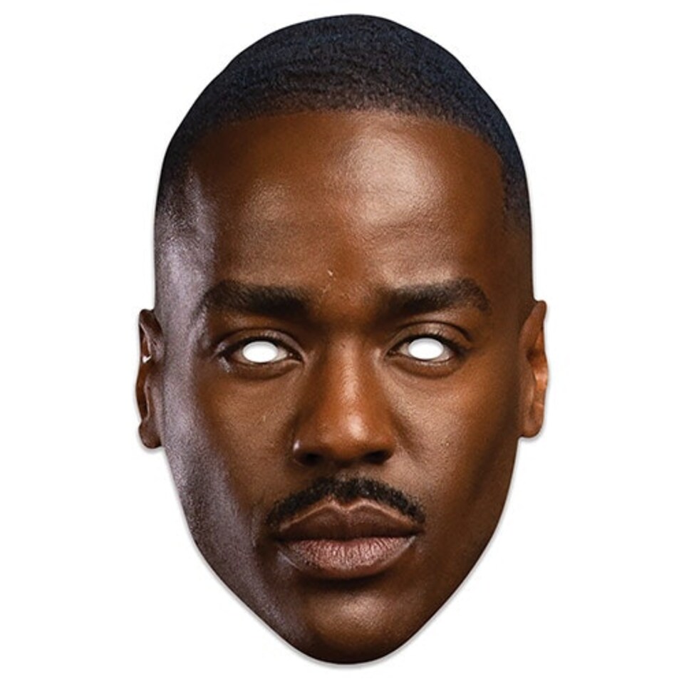 The Fifteenth Doctor Ncuti Gatwa Dr Who Cardboard Face Mask